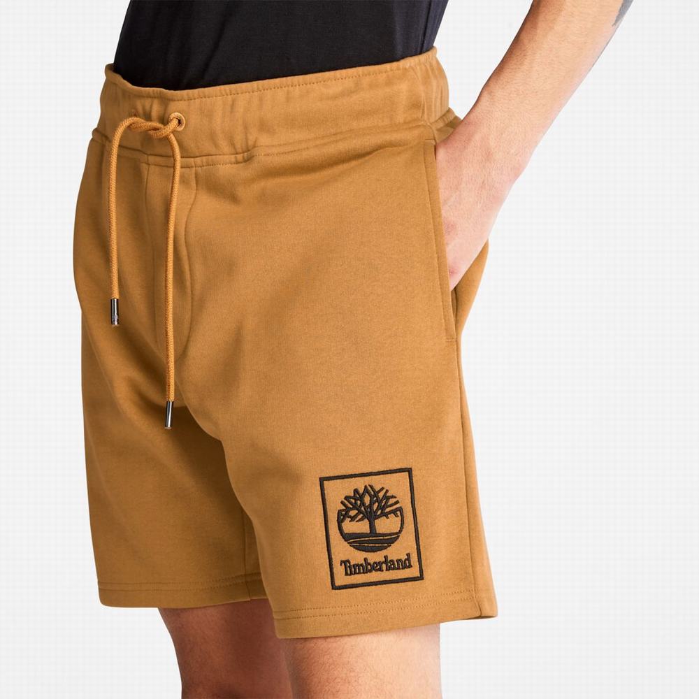 Pánské Šortky Timberland Sweatshorts Hnědé | TI71598-075
