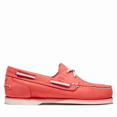 Dámské Boty Sebago Timberland Classic 2-Eye Červené | TI58137-469