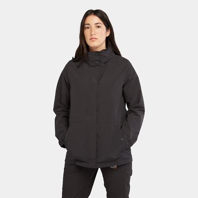 Dámské Bundy Timberland Podšité Raincoat Černé | TI20856-879
