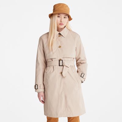 Dámské Kabáty Timberland 3-in-1 Trench Coat Béžový | TI76018-725