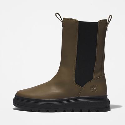 Dámské Kotníkové Boty Timberland Ray City GreenStride™ Combat Zelene | TI65219-140