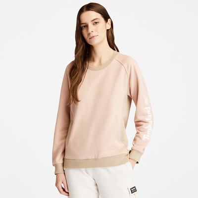 Dámské Mikiny Timberland Crewneck Světle Růžové | TI47892-793
