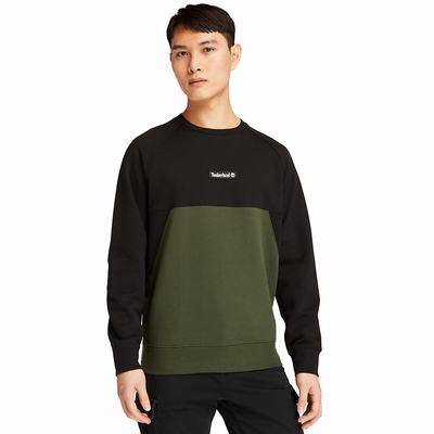 Dámské Mikiny Timberland Cut-and-sew Tmavě Zelene | TI29745-327