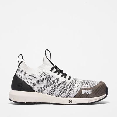 Dámské Pracovní Obuv Timberland Radius Composite Špicí Pracovní Sneaker Bílé Černé | TI75016-489