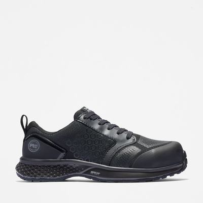 Dámské Pracovní Obuv Timberland Reaxion Composite Špicí Pracovní Sneaker Černé Šedé | TI39167-802