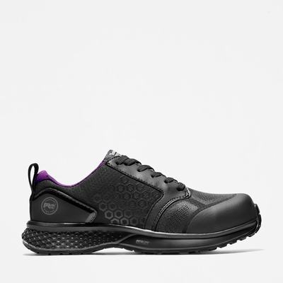 Dámské Pracovní Obuv Timberland Reaxion Composite Špicí Pracovní Sneaker Černé | TI53726-605