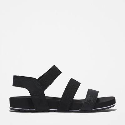 Dámské Sandály Timberland Malibu Waves Ankle-strap Černé | TI86097-849