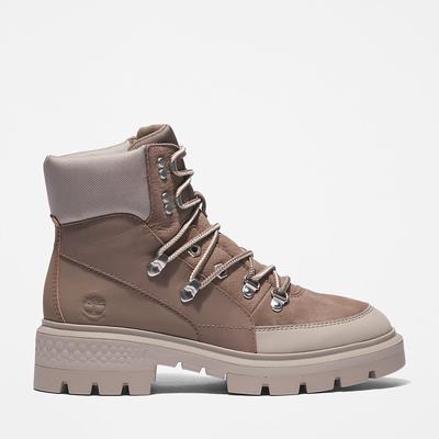 Dámské Trekové Boty Timberland Cortina Valley Waterproof Béžový | TI94672-867