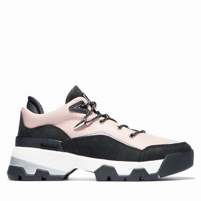 Dámské Trekové Boty Timberland Euro Swift Low Hiker Růžové Černé | TI61053-074