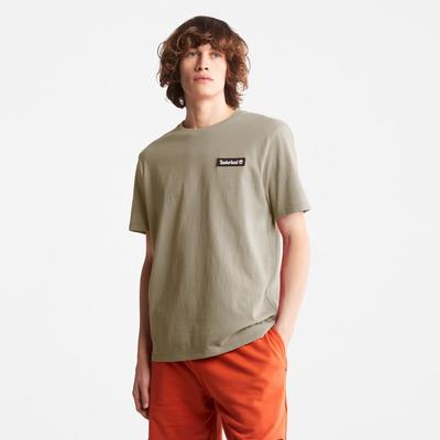 Dámské Tričko Timberland Heavyweight Logo T-Shirt Taupe | TI85037-510