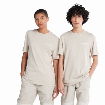 Dámské Tričko Timberland Luxe Pohodlí T-Shirt Taupe | TI54207-875