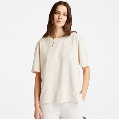Dámské Tričko Timberland Organic Bavlněné Utility T-Shirt Bílé | TI15246-624