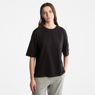 Dámské Tričko Timberland Progressive Utility Pocket T-Shirt Černé | TI29763-827