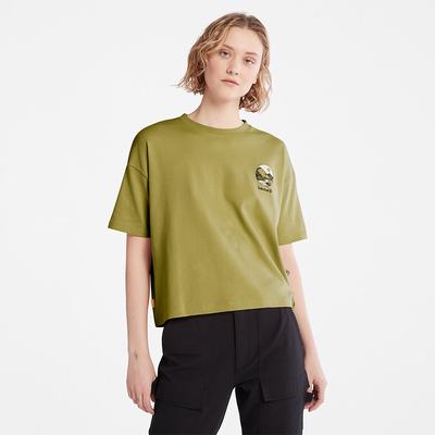 Dámské Tričko Timberland TimberFresh™ Graphic T-Shirt Žluté | TI25918-419