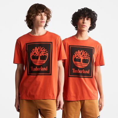 Dámské Tričko Timberland Tree Logo T-Shirt Oranžové | TI06835-043