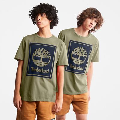 Dámské Tričko Timberland Tree Logo T-Shirt Šedé | TI67052-149