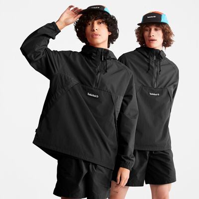 Dámské Větrovka Timberland Zip-Neck Windbreaker Černé Bílé | TI26743-530