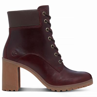 Dámské Zimní Boty Timberland Allington 6 Inch Vínové | TI86304-832