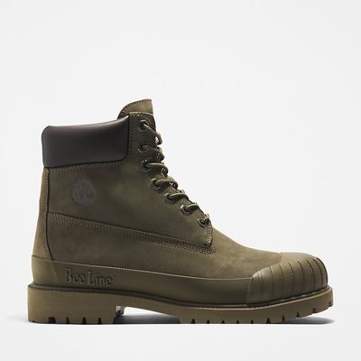 Dámské Zimní Boty Timberland Bee Line x Timberland® 6 Inch Rubber Špicí Tmavě Zelene | TI19274-738