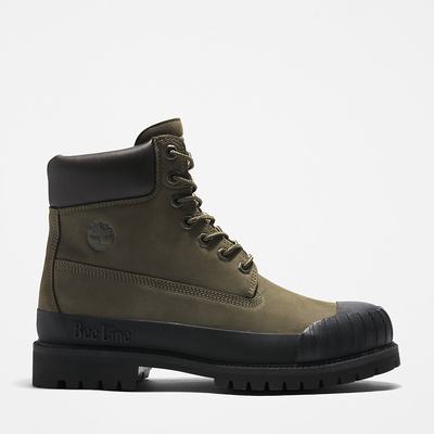 Dámské Zimní Boty Timberland Bee Line x Timberland® 6 Inch Rubber Špicí Tmavě Zelene Černé | TI20649-723