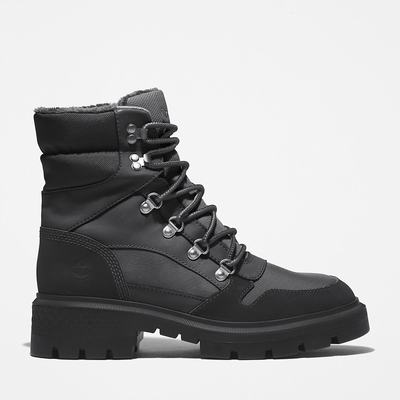 Dámské Zimní Boty Timberland Cortina Valley Warm-lined Černé | TI89652-259