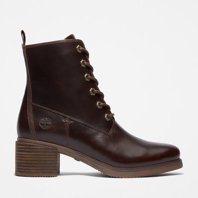 Dámské Zimní Boty Timberland Dalston Vibe 6 Inch Hnědé | TI69245-750