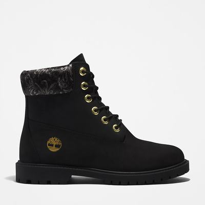 Dámské Zimní Boty Timberland Heritage 6 Inch Černé | TI02486-632