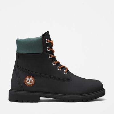 Dámské Zimní Boty Timberland Heritage 6 Inch Černé Zelene | TI13794-892