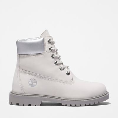 Dámské Zimní Boty Timberland Heritage 6 Inch Bílé | TI62807-180