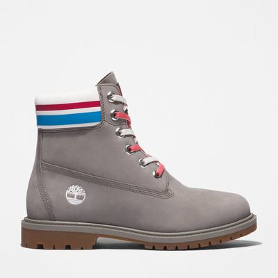 Dámské Zimní Boty Timberland Heritage 6 Inch Šedé | TI76814-216