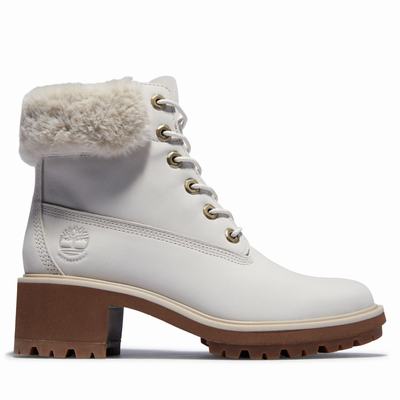 Dámské Zimní Boty Timberland Kinsley 6-Inch Waterproof Bílé | TI31856-561
