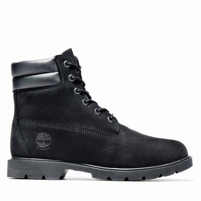 Dámské Zimní Boty Timberland Linden Woods 6-Inch Waterproof Černé | TI15297-208