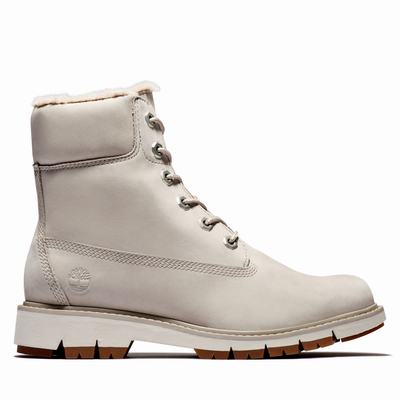 Dámské Zimní Boty Timberland Lucia Way Podšité Světle Šedé | TI60978-984