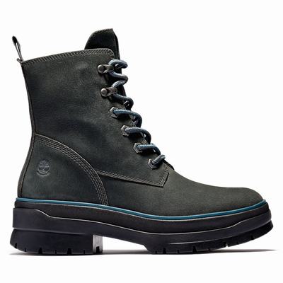 Dámské Zimní Boty Timberland Malynn EK+ Mid Lace-Up Šedé | TI26410-360
