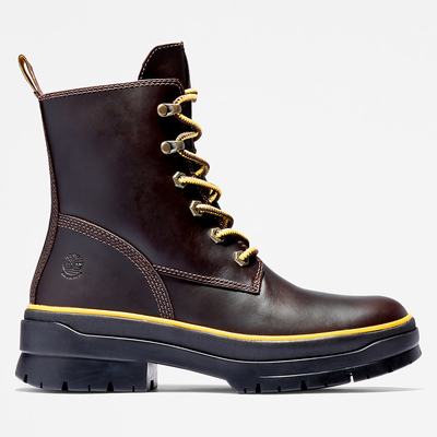Dámské Zimní Boty Timberland Malynn EK+ Mid Lace-Up Tmavě Hnědé | TI62098-714