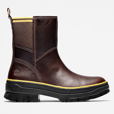 Dámské Zimní Boty Timberland Malynn Side-zip Hnědé | TI49670-231