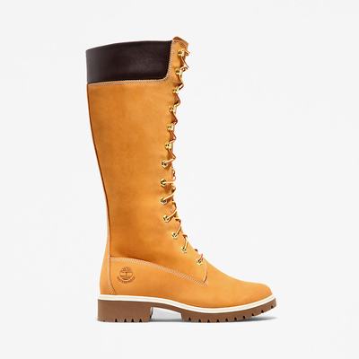 Dámské Zimní Boty Timberland Premium14 Inch Žluté | TI70496-810
