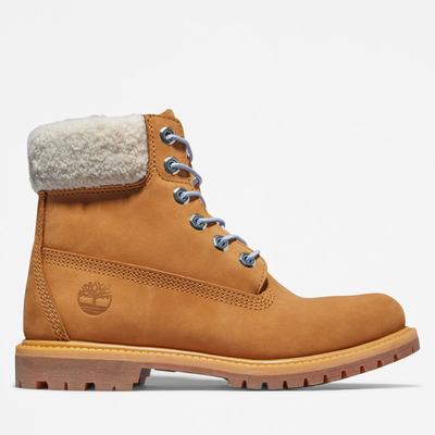 Dámské Zimní Boty Timberland Premium 6-Inch Waterproof Hnědé Blankyt | TI01258-689