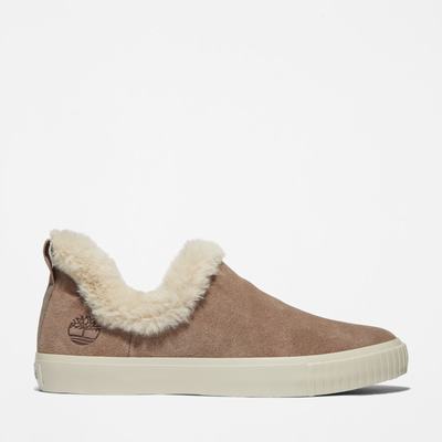 Dámské Zimní Boty Timberland Skyla Bay Warm Podšité Slip-Ons Světle Hnědé | TI47182-523