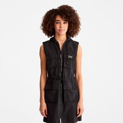 Dámské Šaty Timberland Progressive Utility Hoodie Černé | TI91736-016