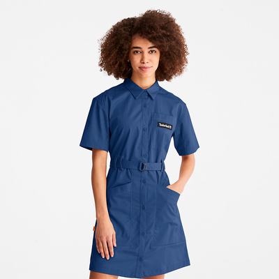 Dámské Šaty Timberland TimberCHILL™ Utility Tmavě Blankyt | TI54972-601