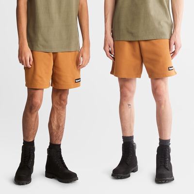 Dámské Šortky Timberland Relaxed-Fit Sweatshorts Hnědé | TI25079-974