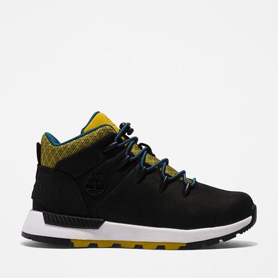 Dětské Trekové Boty Timberland Sprint Trekker Mid Černé | TI20149-219