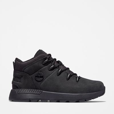 Dětské Trekové Boty Timberland Sprint Trekker Mid Černé | TI71385-947