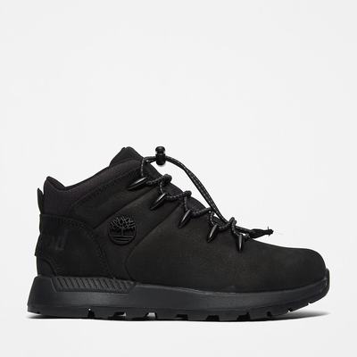 Dětské Trekové Boty Timberland Sprint Trekker Mid Černé | TI94815-078