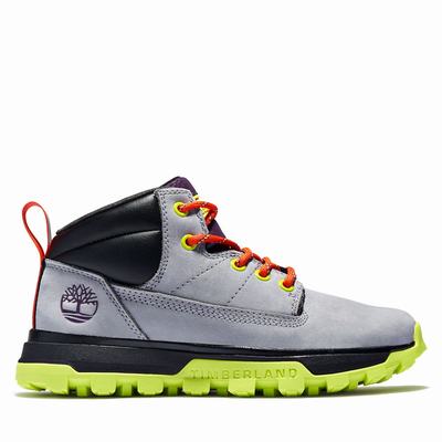 Dětské Trekové Boty Timberland Treeline Mid Hiker Šedé | TI37195-206