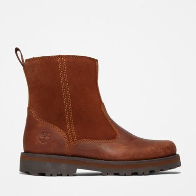 Dětské Zimní Boty Timberland Courma Podšité Hnědé | TI53206-910