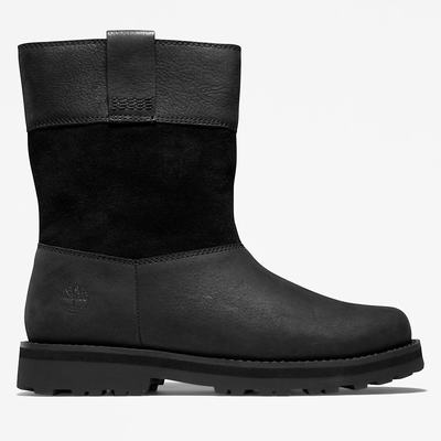 Dětské Zimní Boty Timberland Courma Pull-on Černé | TI69085-381