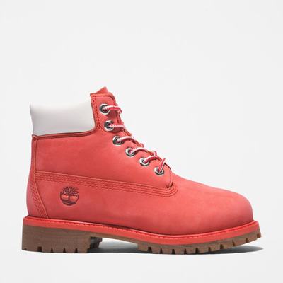 Dětské Zimní Boty Timberland Premium 6-Inch Waterproof Růžové | TI20713-340