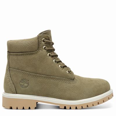 Dětské Zimní Boty Timberland Premium 6 Inch Zelene | TI58940-627